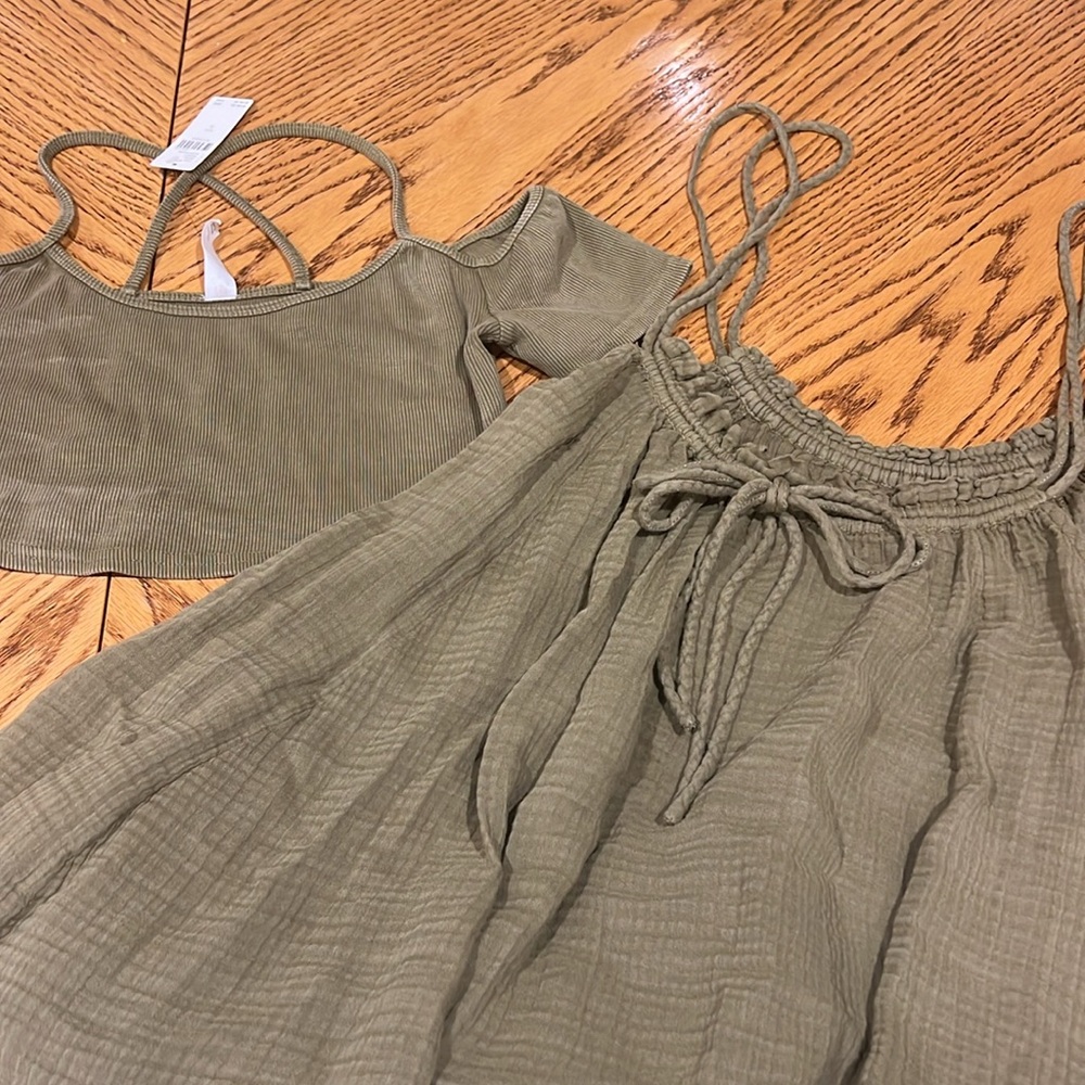 Anthropologie two piece dress - Picture 3 of 4